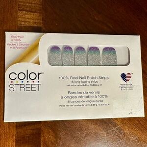 Color Street Pacific Waters Manicure Pedicure Nail Strips